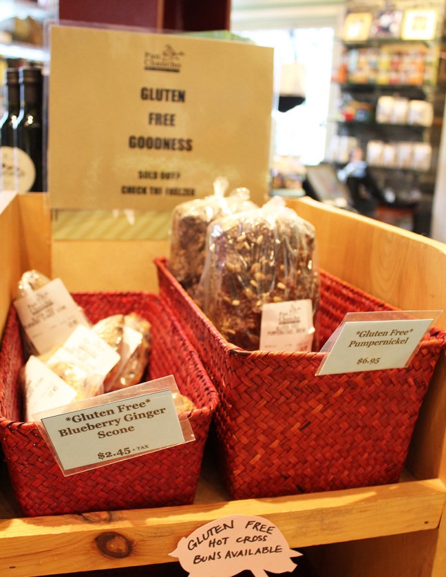 Available by popular demand - gluten-free products!