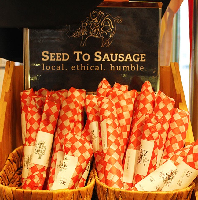 Seed to Sausage is just one of Pan Chancho's featured local producers!