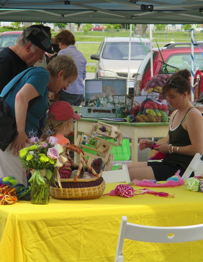 Anwyn Studio at a local Market.