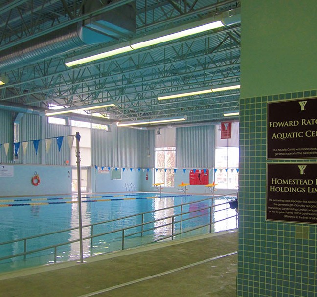 The Wright Crescent Y offers two accessible pools, a lap pool and a warmer leisure pool.