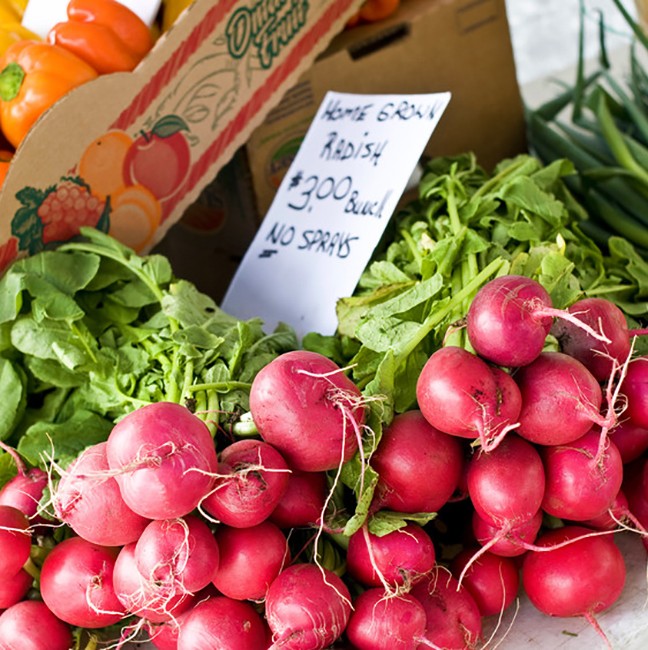 Delicious offerings from local producers.