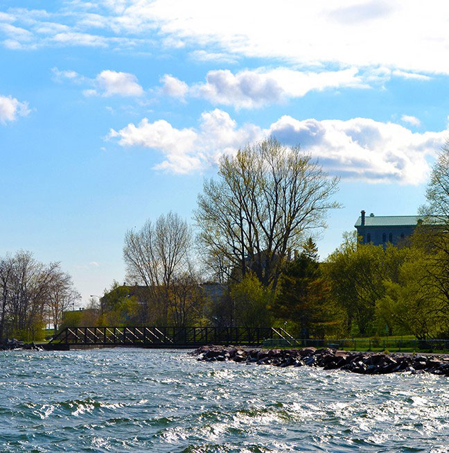 35. Bundle up and walk along the Kingston Waterfront