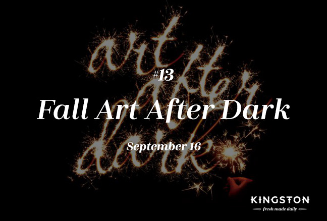13. Fall Art After Dark: September 16
