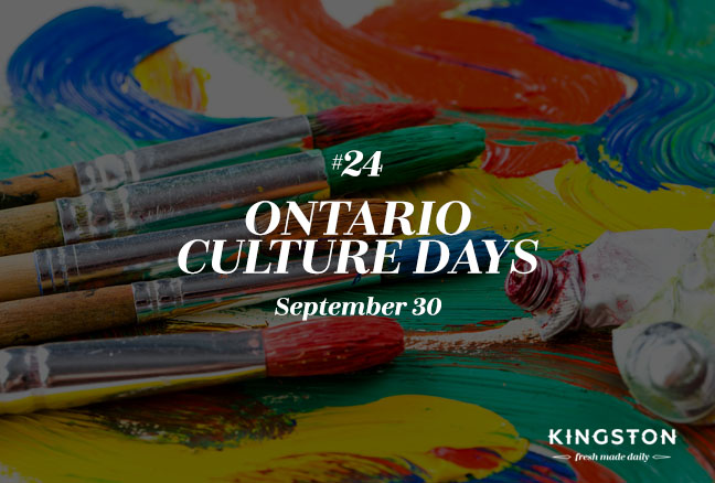 24. Ontario Culture Days: September 30