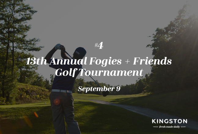 4. 13th Annual Fogies + Friends Golf Tournament