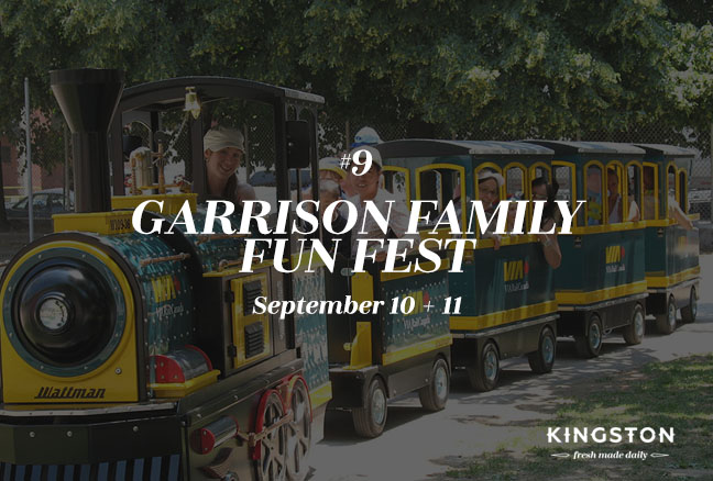 9. Garrisson Family Fun Fest: September 10 +11