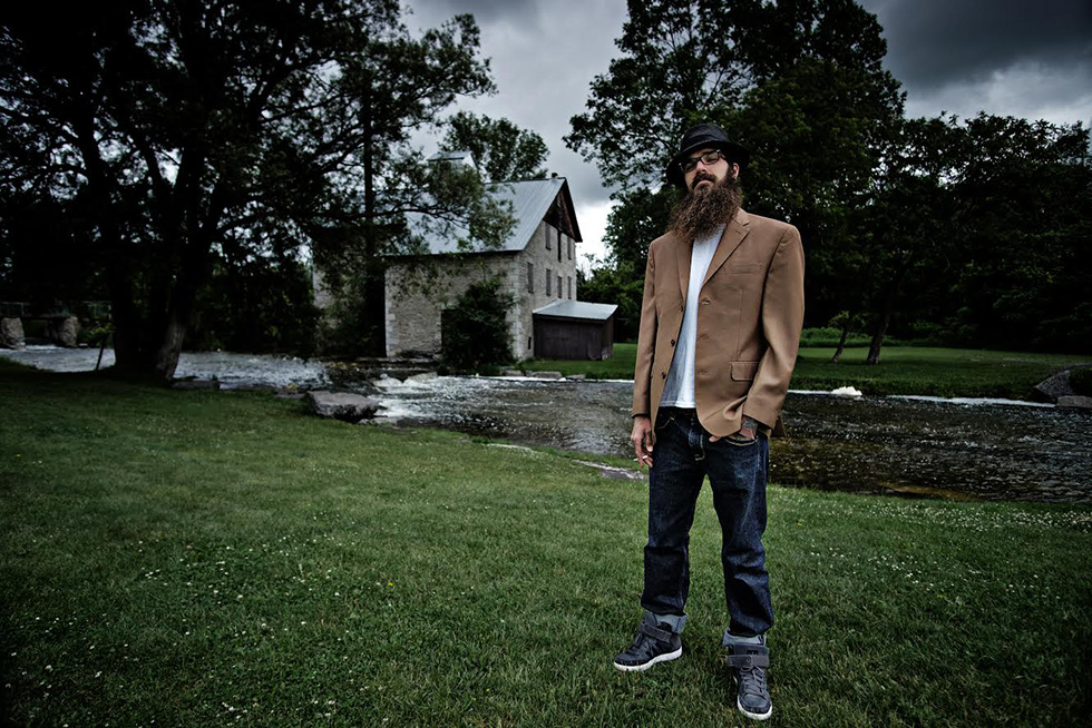 Owner and sole artist of The Foundry Tattoo, Andrew Ottenhoff. Photo by Adam Correia.