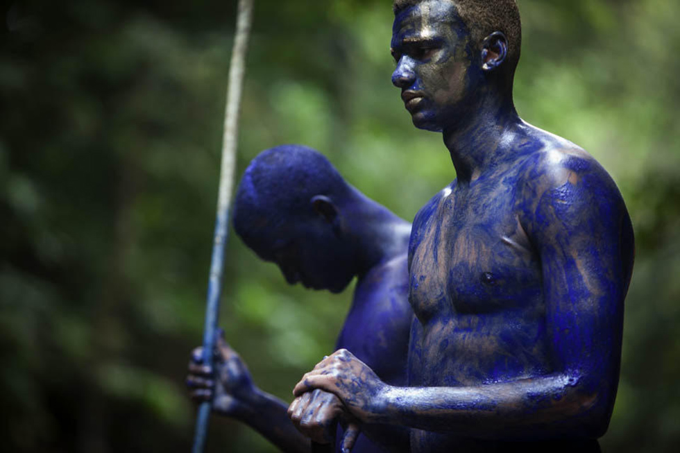 Still from Play the Devil, photo via Reelout Queer Film Festival