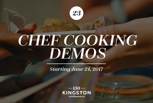 Chef Cooking Demos - Starting June 24