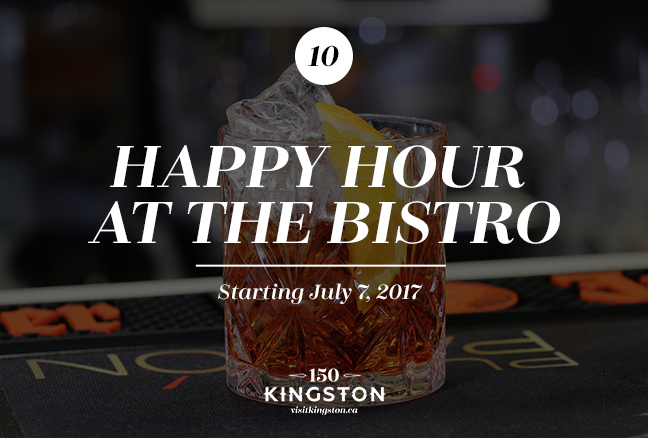 Happy Hour at the Bistro - Starting July 7