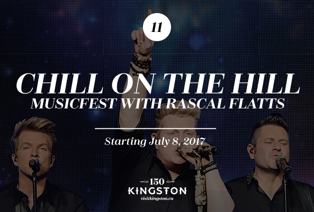 Chill on the Hill Musicfest with Rascal Flatts - July 8