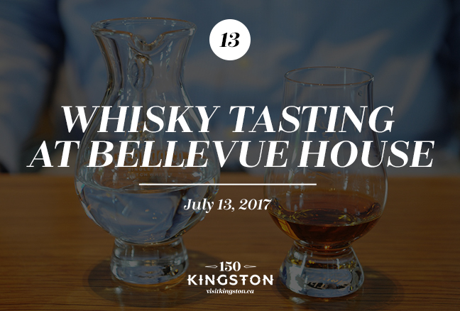Whisky Tasting at Bellevue House - July 13