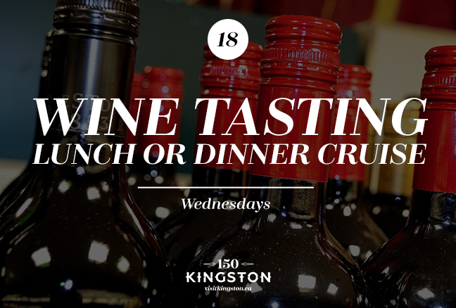 Wine Tasting Lunch or Dinner Cruise - Wednesdays