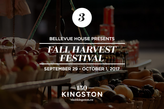 3. Fall Harvest Festival at Bellevue House - September 29 - October 1