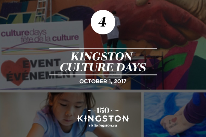4. Kingston Culture Days - October 1