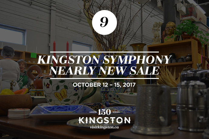 9. Kingston Symphony Nearly New Sale - October 12-15