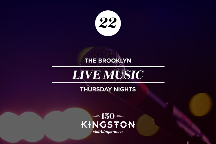 22. Live Music at The Brooklyn - Thursday Nights