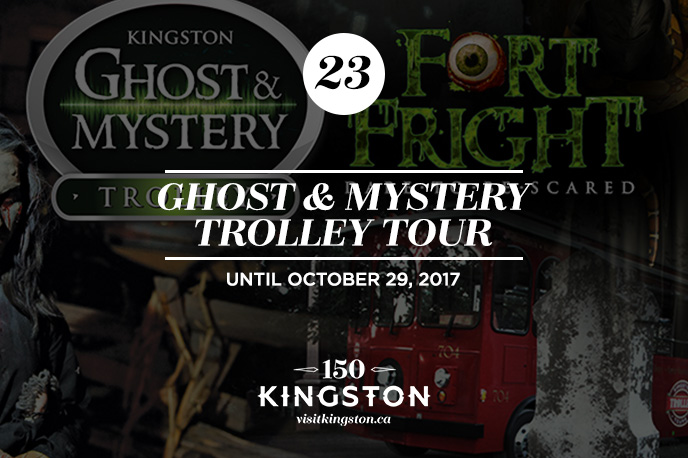 23. Ghost & Mystery Trolley Tour - Until October 29