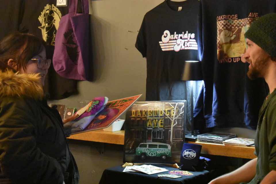 People at the Merch Market