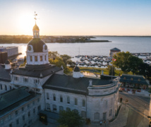 City Hall and the Kingston waterfront
