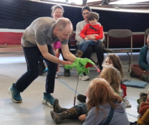 March of the museums paddling puppeteers 1