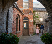 Chez Piggy and Rochleau Court in downtown Kingston Visit Kingston