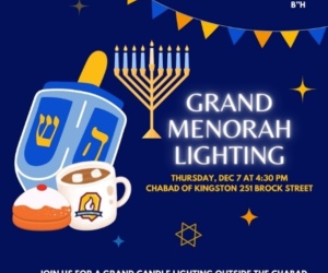Grand Menorah lighting