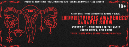 Endometriosis Awareness Cabaret Show Facebook Cover