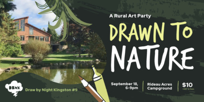 Draw By Night Kingston Drawn To Nature Rural Art Party