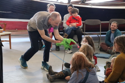 March of the museums paddling puppeteers 1