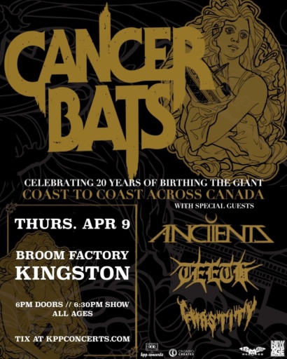 CANCER BATS KINGSTON 4x5