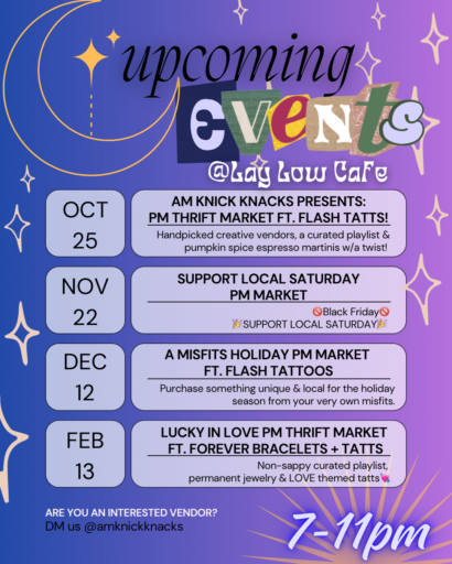 Pink Orange Gradient Upcoming Events Schedule Instagram Post