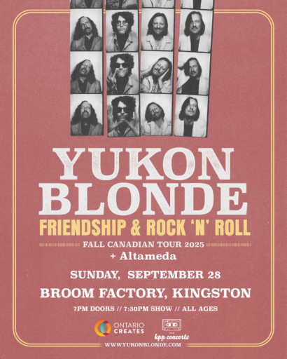 Yukon Blonde Tour Poster 4x5 KINGSTON