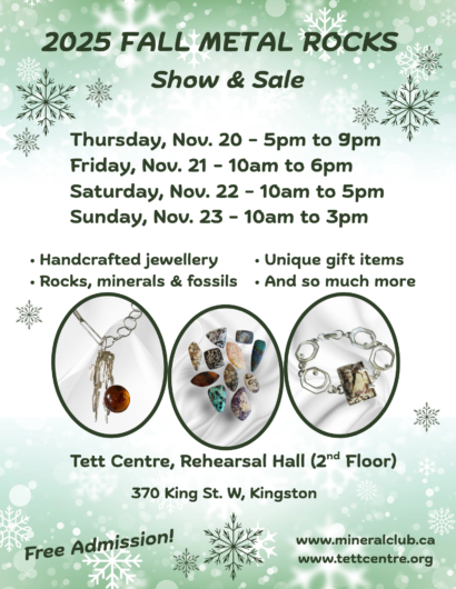 2025 Fall Metal Rocks Flyer