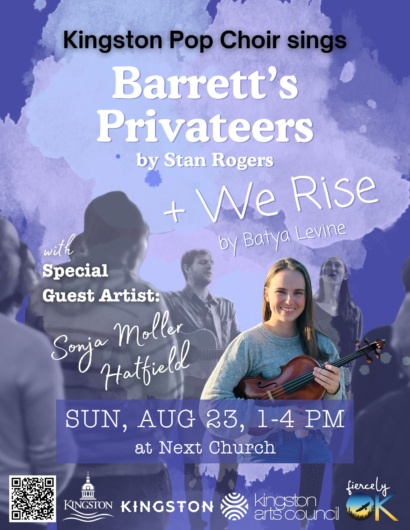Kingston Pop Choir Poster August 2026