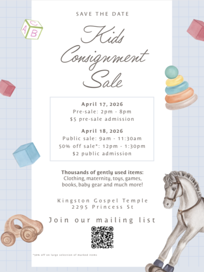 Consignment Sale April 2026