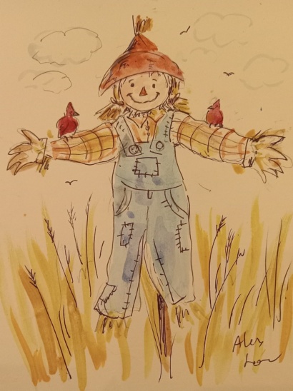 Scarecrow Alex Lowe