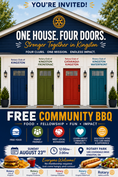 Community BBQ poster