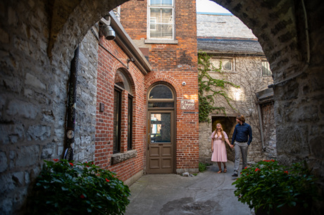 Chez Piggy and Rochleau Court in downtown Kingston Visit Kingston