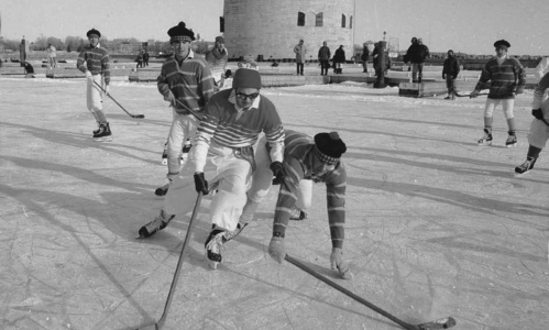 Queens RMC First Hockey Game Mark Potter 3