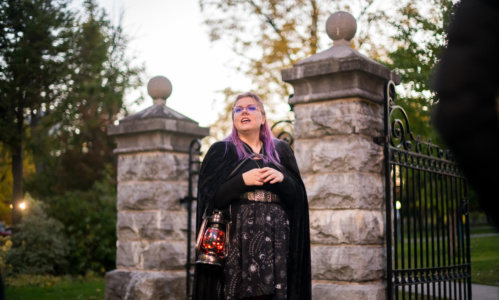 RS22819 Haunted walk at Queens University lpr