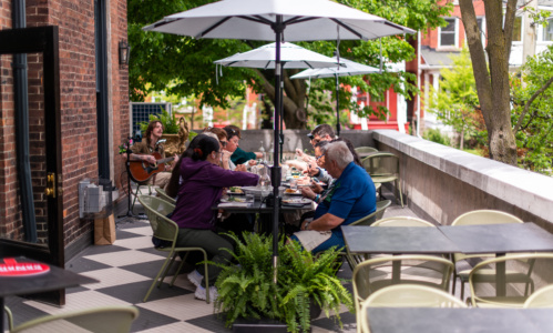 Belvedere patio