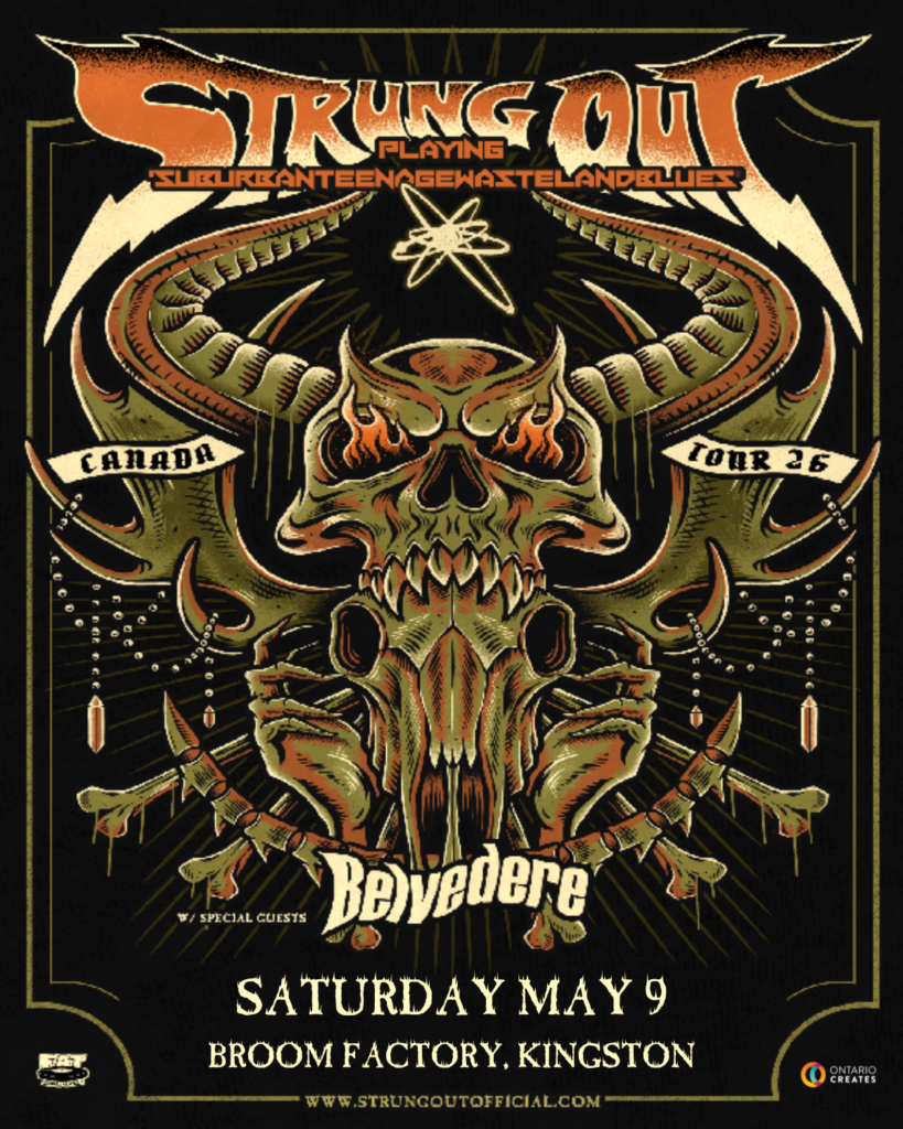 String Ut Visite Kingston | Strung Out Live at the Broom Factory