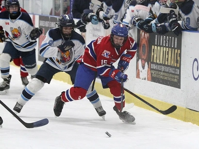 Ki kingston canadians barrie colts at the ontario minor hock 4