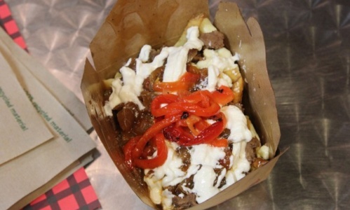 Smokes Steak Fajita Poutine
