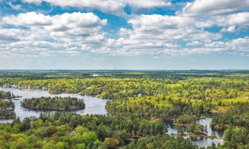 1000 Islands Aerial