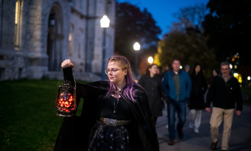 RS22855 Haunted walk at Queens University lpr