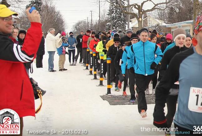 The race starts at Winston Churchill Public School, at the corner of Earl and MacDonnell streets. Photo credit: Robby Breadner