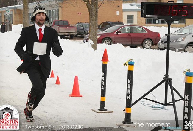 Nick McGraw set a blistering pace, stylishly. Photo credit: Robby Breadner