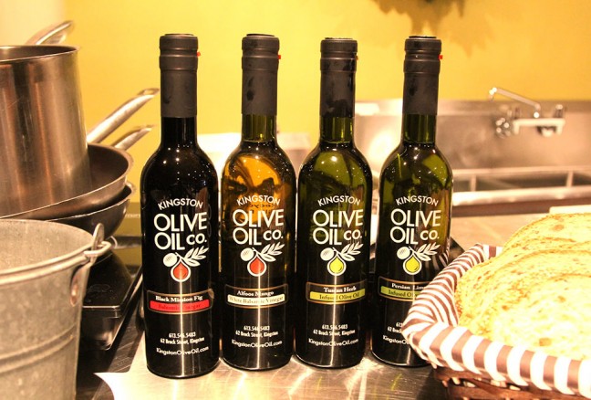 Some-of-Kingston-Olive-Oil-Company's-offerings-that-were-used-during-the-cooking-demonstration